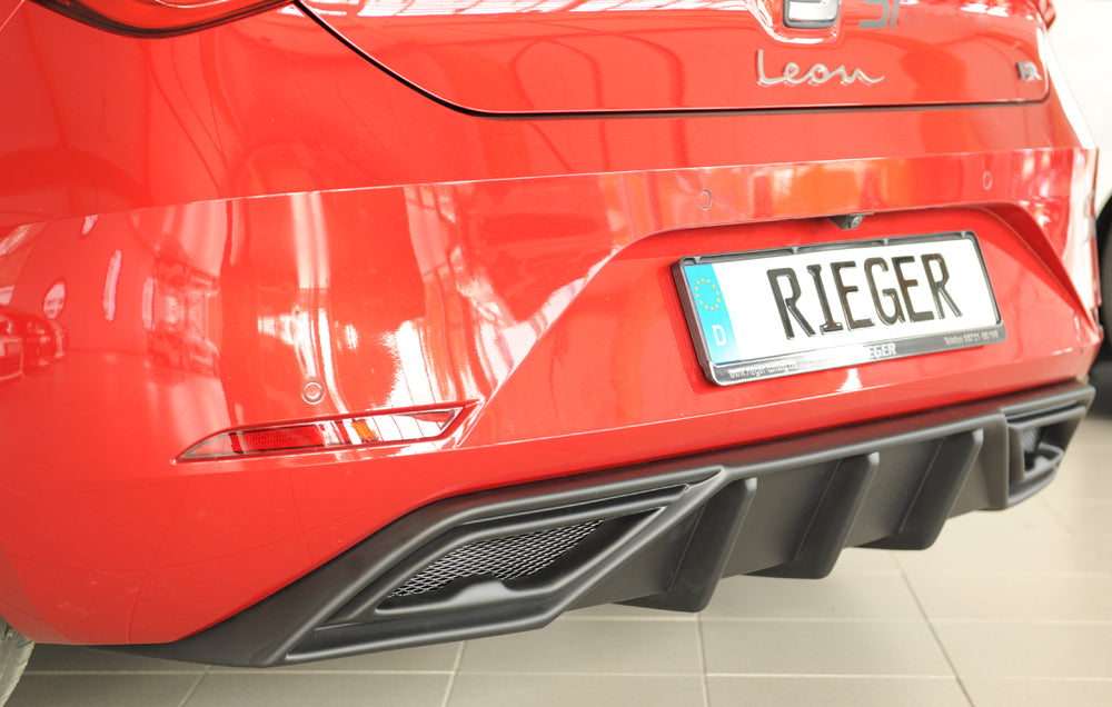 Rieger Seat Leon (KL) Rear Diffuser