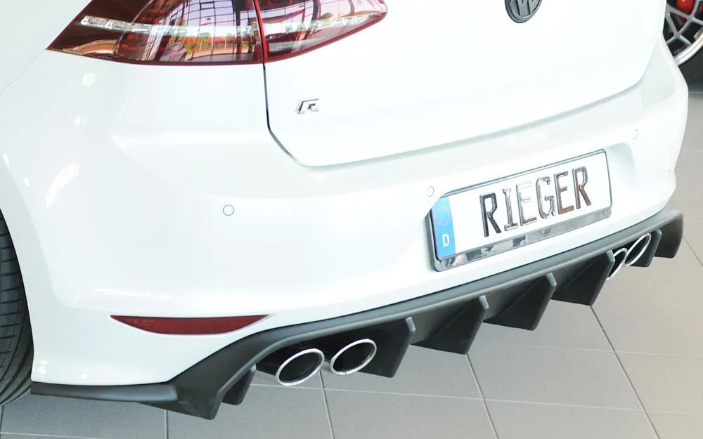 Rieger VW Golf MK7 R Rear Diffuser