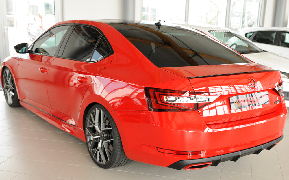 Rieger Skoda Superb (3V) Rear Diffuser