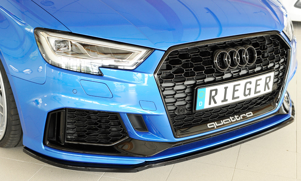 Rieger Audi RS3 8V Facelift Front Splitter