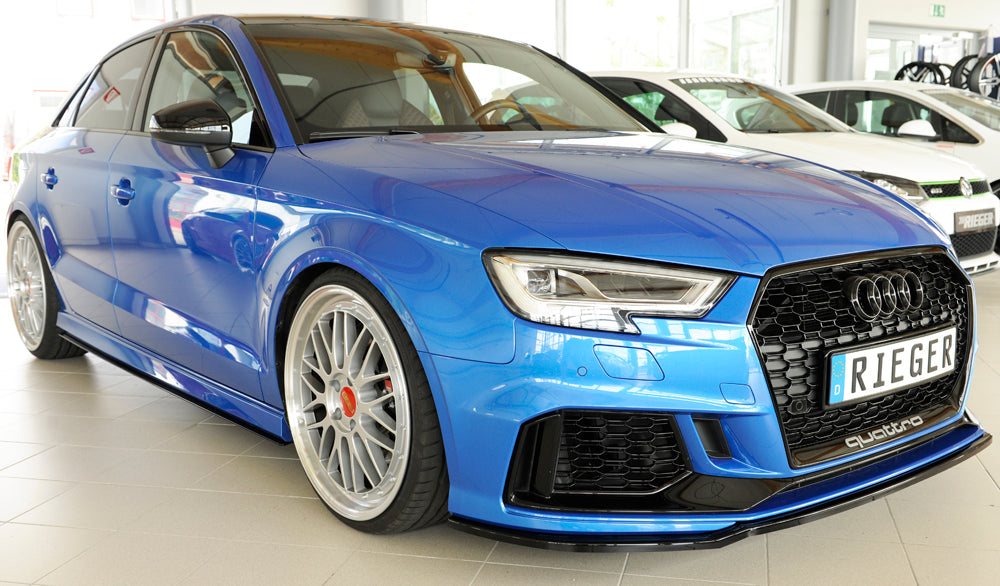 Rieger Audi RS3 8V Facelift Front Splitter