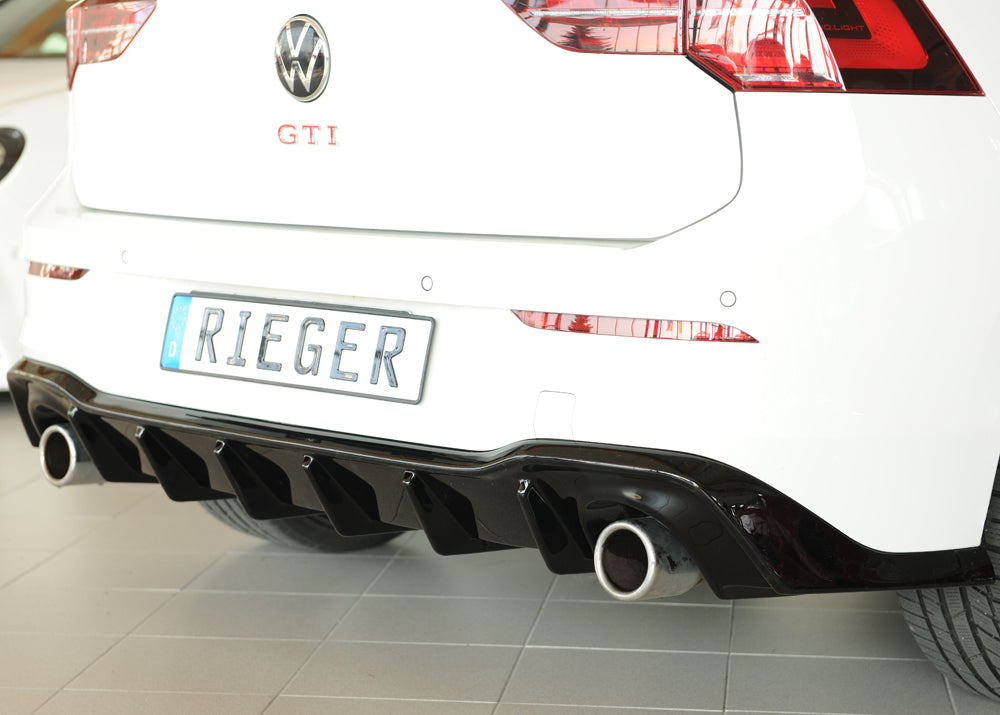 Rieger VW Golf MK8 GTI Rear Diffuser