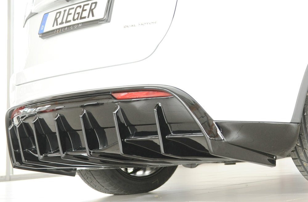 Rieger Tesla Model Y Rear Diffuser