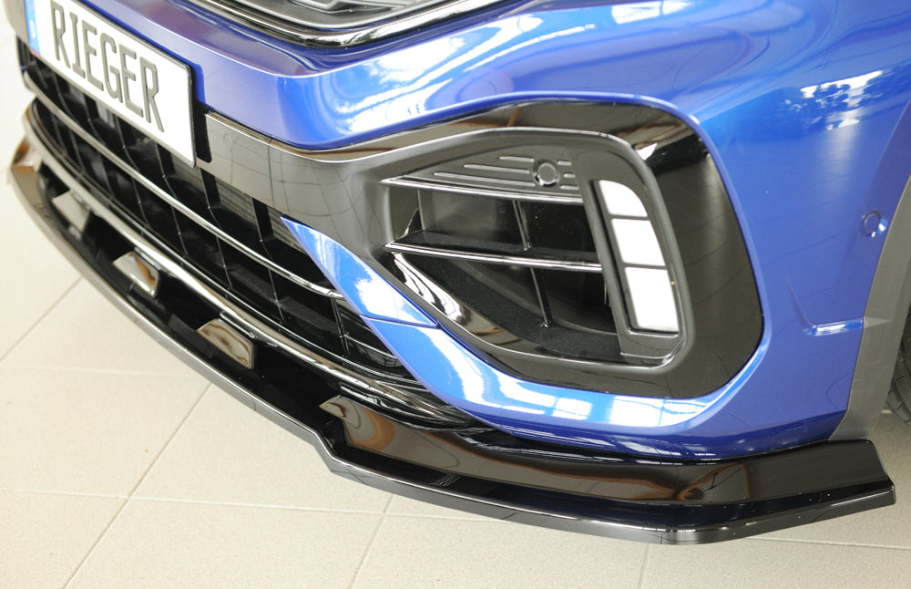 Rieger VW T-Roc R/R-Line (2022+) Front Splitter