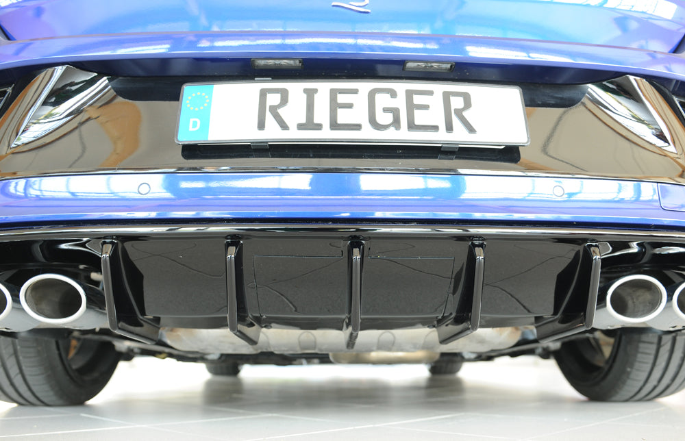 Rieger VW T-Roc R Rear Diffuser (2022+)