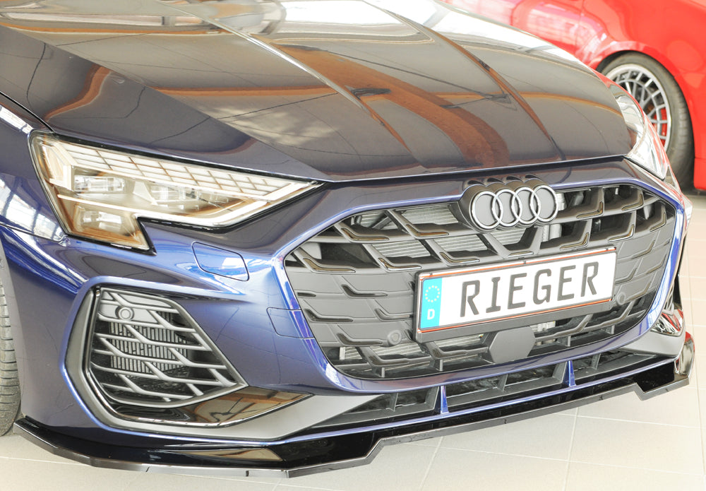 Rieger Audi S3/A3 S-Line 8Y Facelift Front Splitter