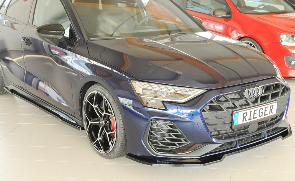 Rieger Audi S3/A3 S-Line 8Y Facelift Front Splitter