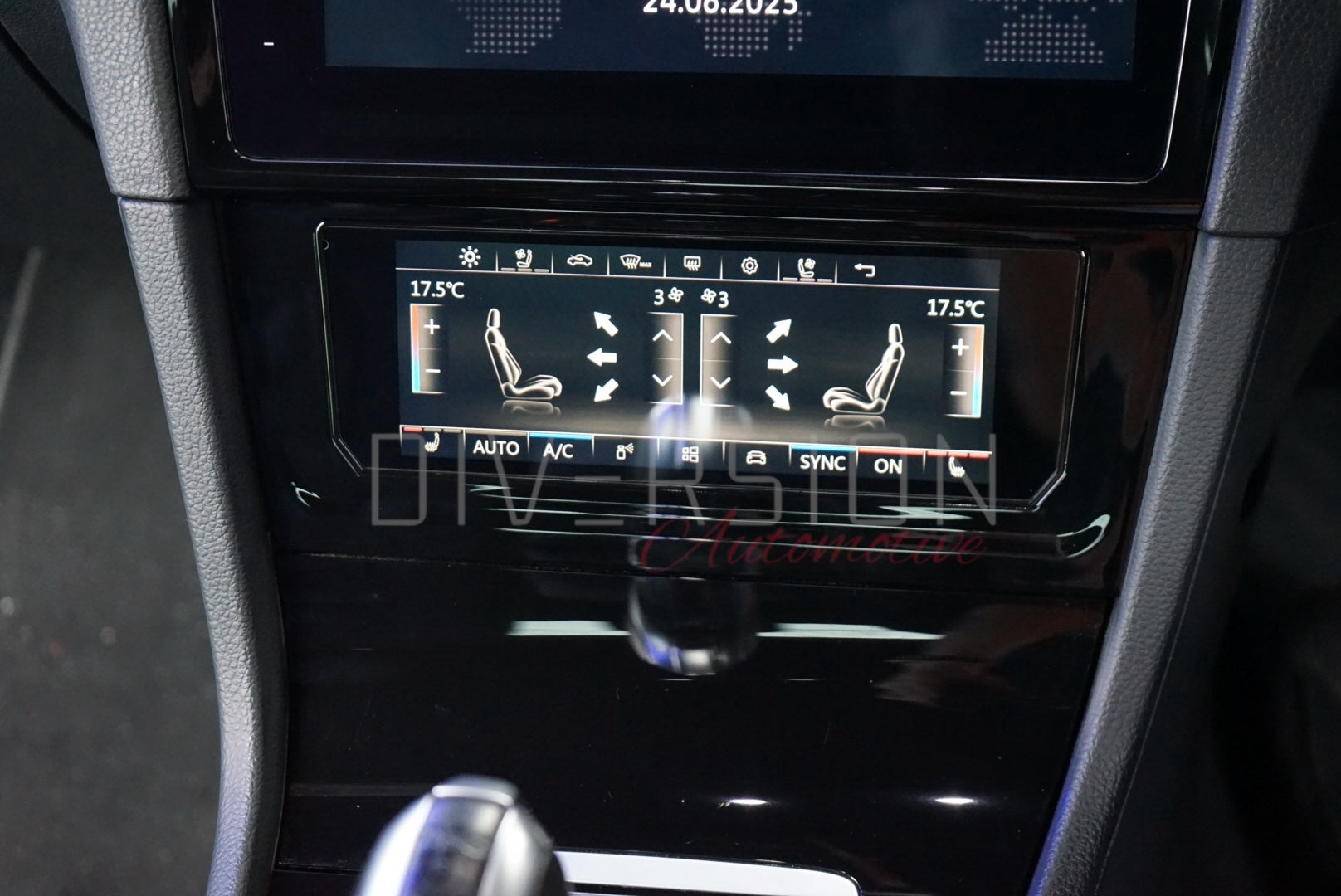 VW Volkswagen Golf MK7 / MK7.5 (2013 - 2020) - 6.9''Touch Screen LCD A/C Climate Control Panel