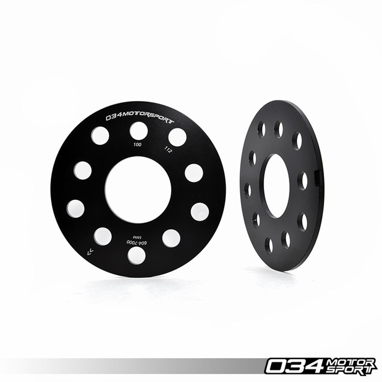 034Motorsport Wheel Spacer Pair, 5mm, Audi/Volkswagen 5x112mm & 5x100mm with 57.1mm Center Bore