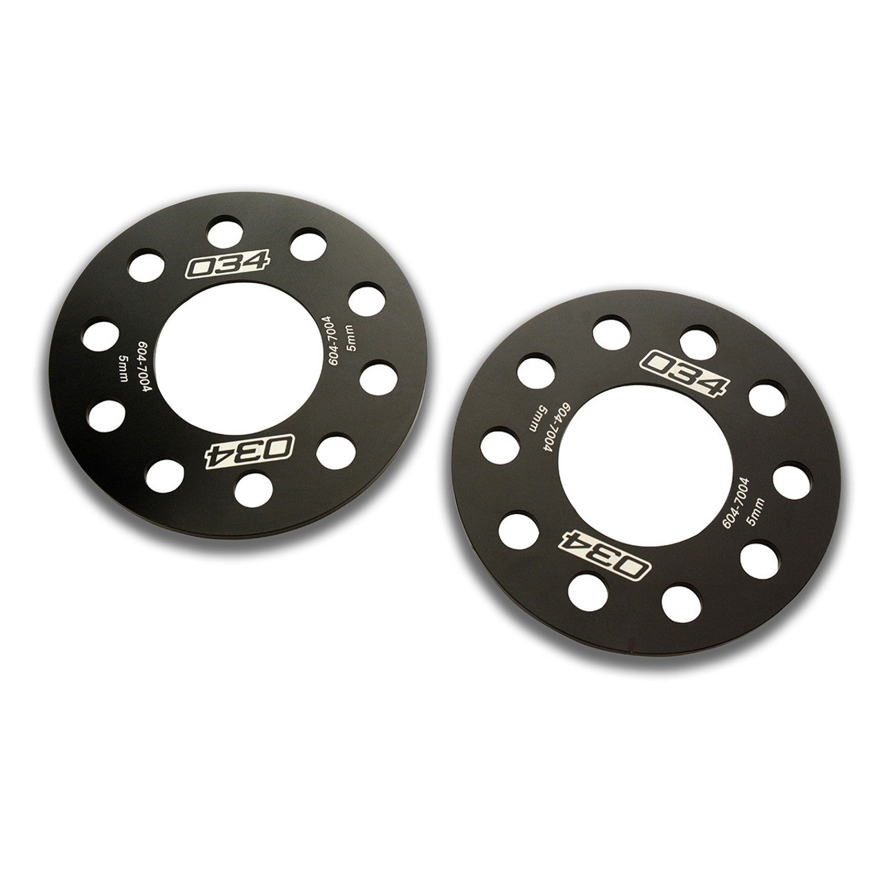 034Motorsport Wheel Spacer Pair, 5mm, Audi 5x112mm with 66.5mm Centre Bore