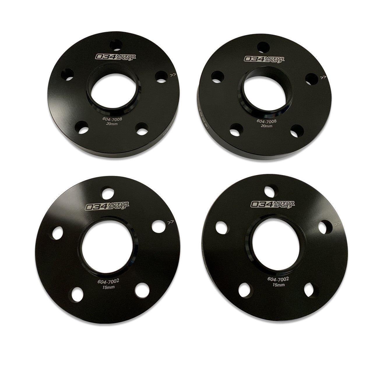034Motorsport Dynamic+Flush Wheel Spacer Kit, 15-20mm 5x112 57.1CB