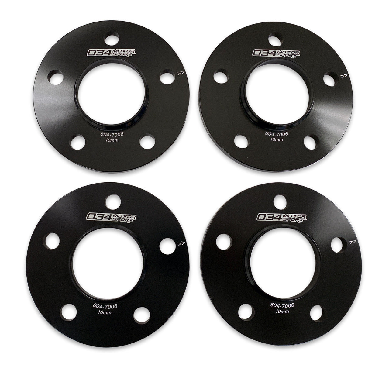 034Motorsport Dynamic+Flush Wheel Spacer Kit, 5x112 66.5CB Audi 10mm