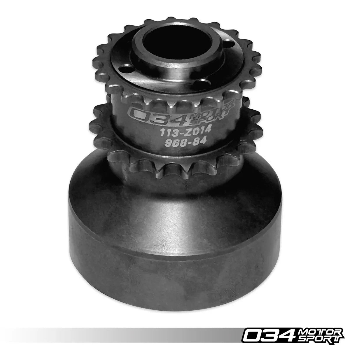 034Motorsport 1-Piece, Pinned & Unpinned Crank Hub w/ Crank Bolt Capture Plate (4Pin) - BMW N55 & S55