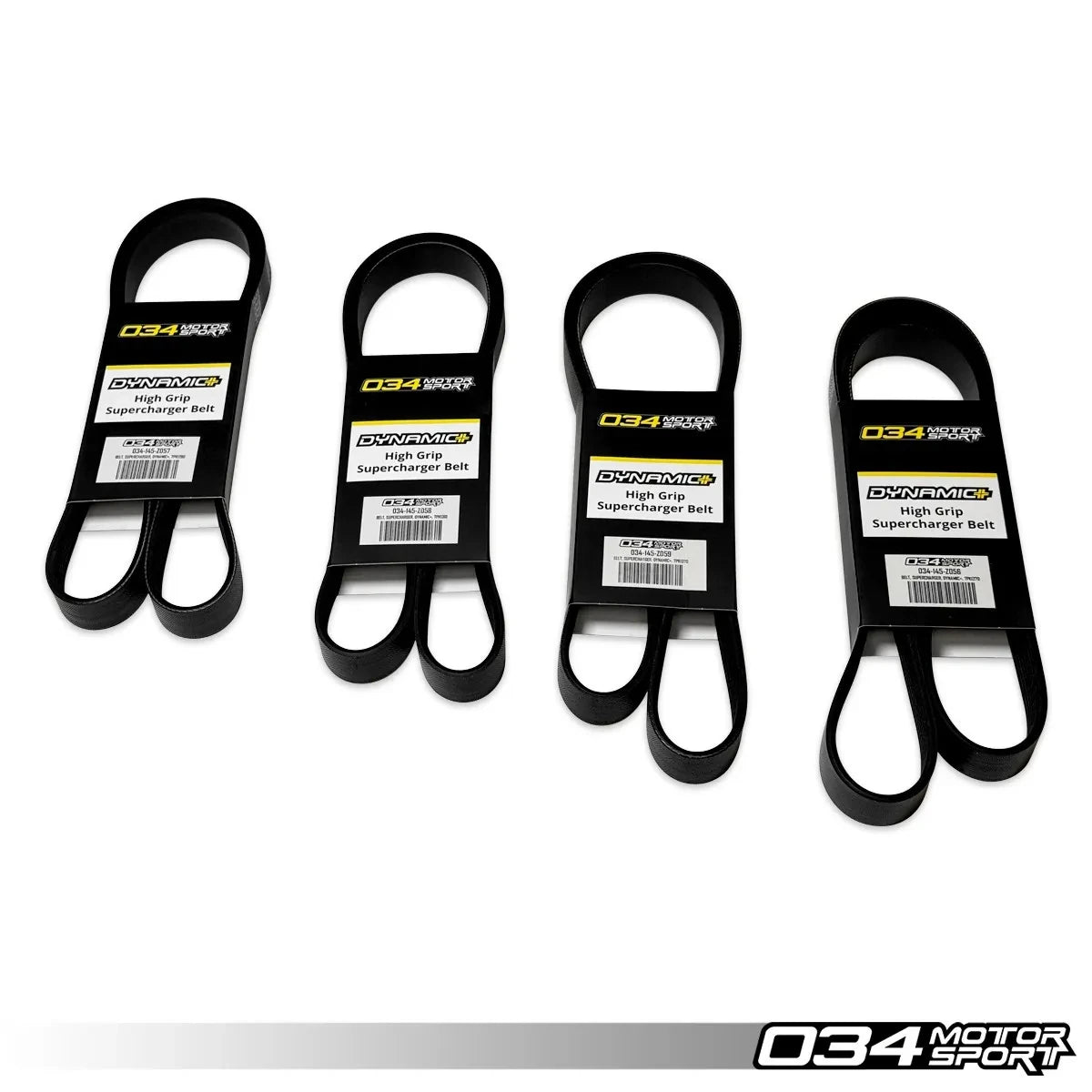 034Motorsport Dynamic+ Supercharger Belts - B8/B8.5, C7/C7.5, D4, & 4M EA837 3.0T