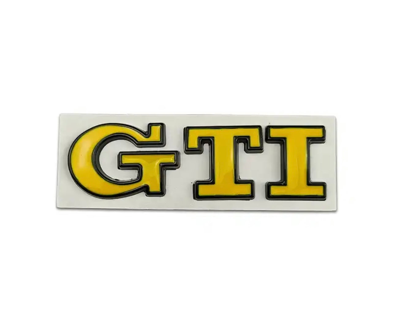 Volkswagen GTI Badges (Front Grille Replacement or Rear Boot Badge)
