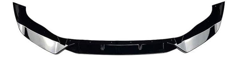 BMW X3 G01 LCI Gloss Black Front Bumper Splitter (2021 - 2024 Models)
