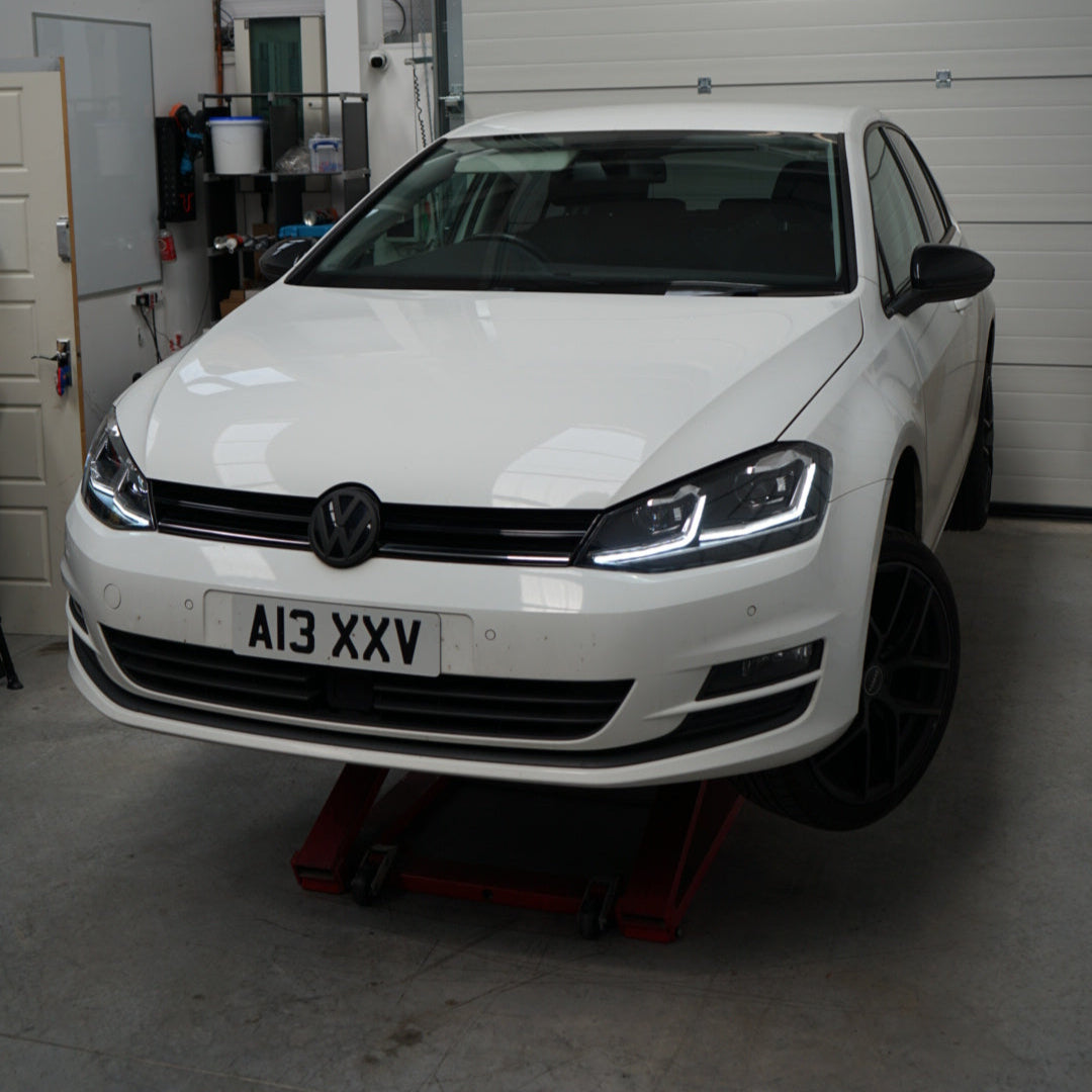 Volkswagen Golf MK7.5 Style LED Front Headlights With Sequential Indicators Pair For MK7 (Fits 2013 - 2017 Models)