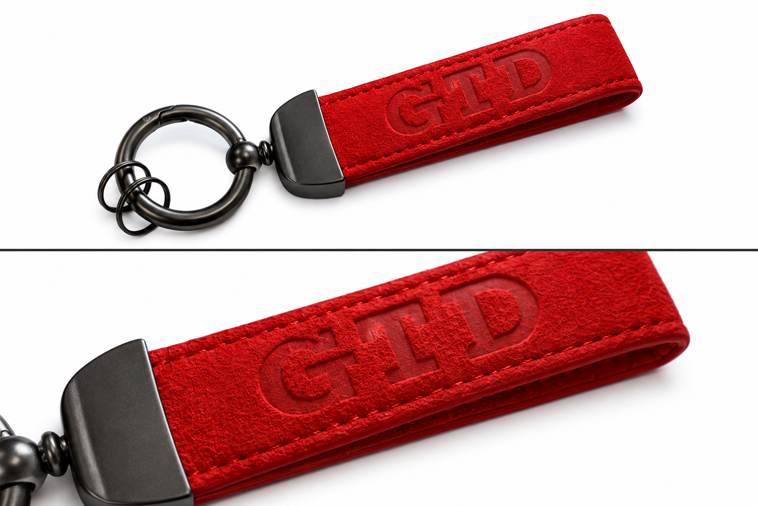 Volkswagen GTD Alcantara Keyring (Multiple Colours)