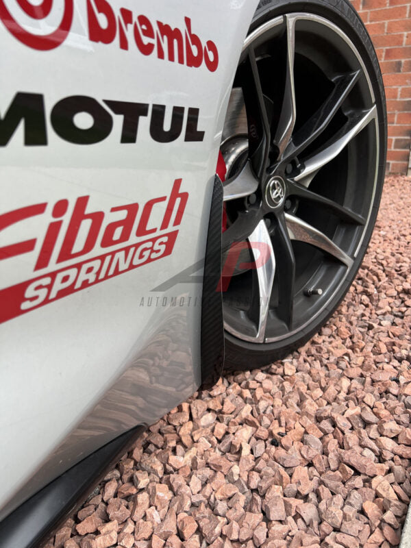 Toyota Supra A90/91 Carbon Fibre Arch Guards/Mud Flaps