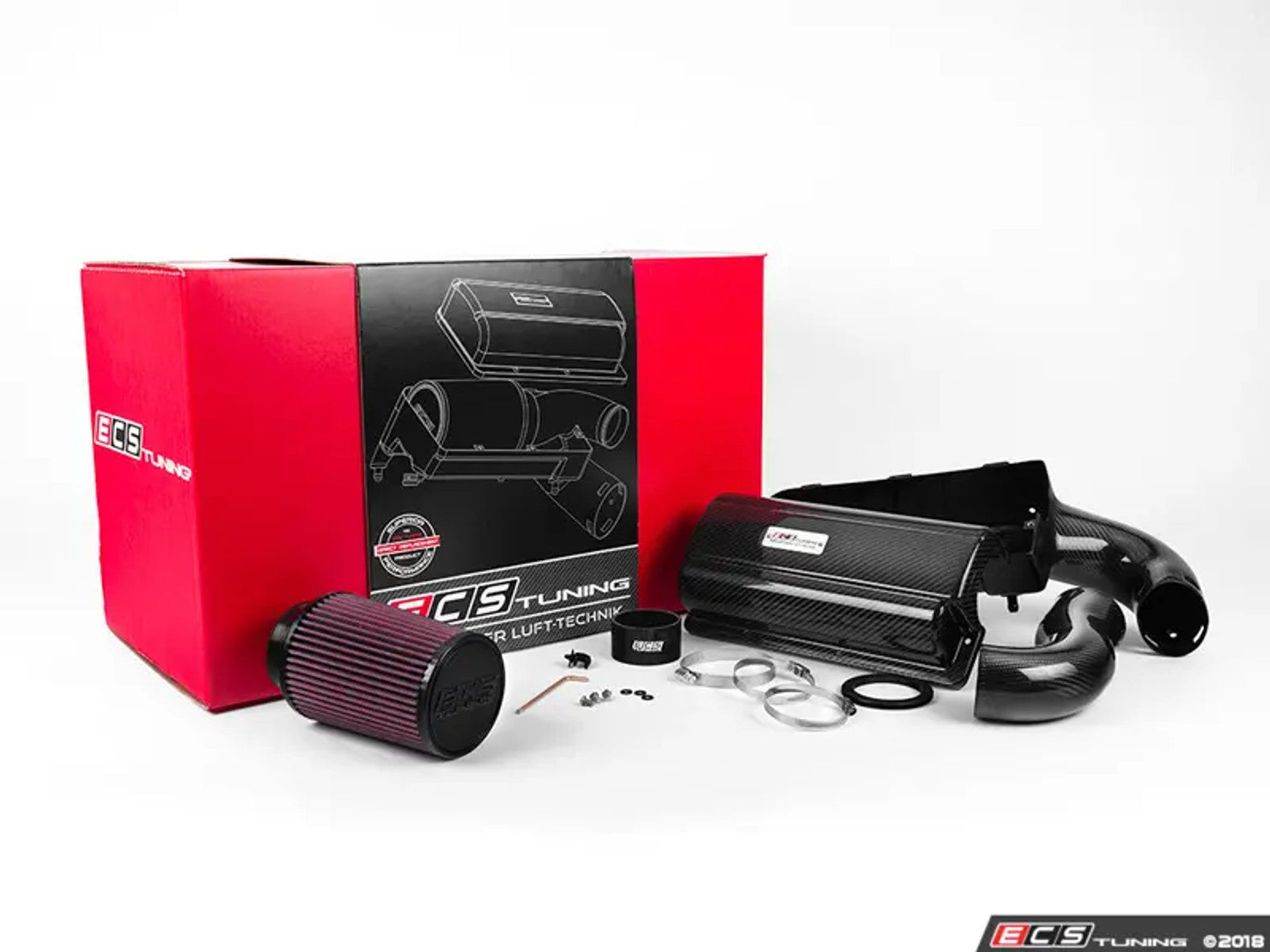 ECS Tuning Kohlefaser Luft-Technik Intake System - MINI R56