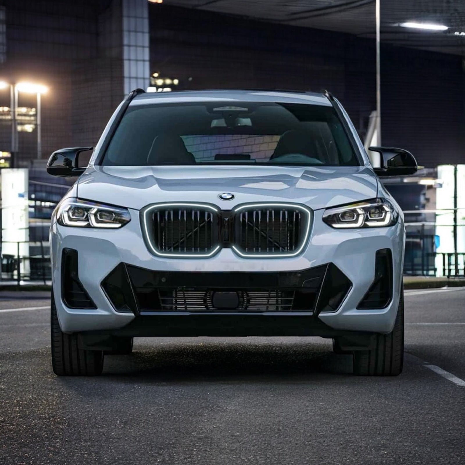 BMW X3 G01 / X4 G02 LCI LED Illuminated Front Kidney Grille Kit (2021 - Present)