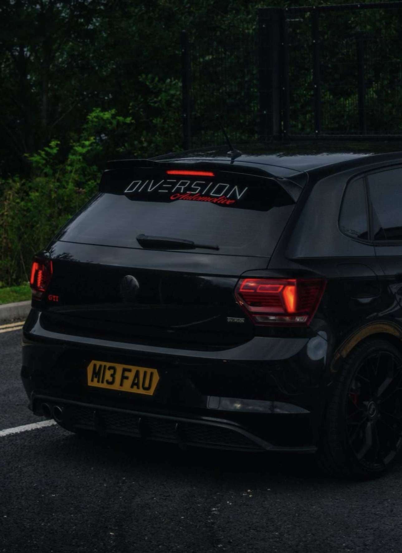 Volkswagen VW Polo MK6 AW GTI / R Line Spoiler Lip