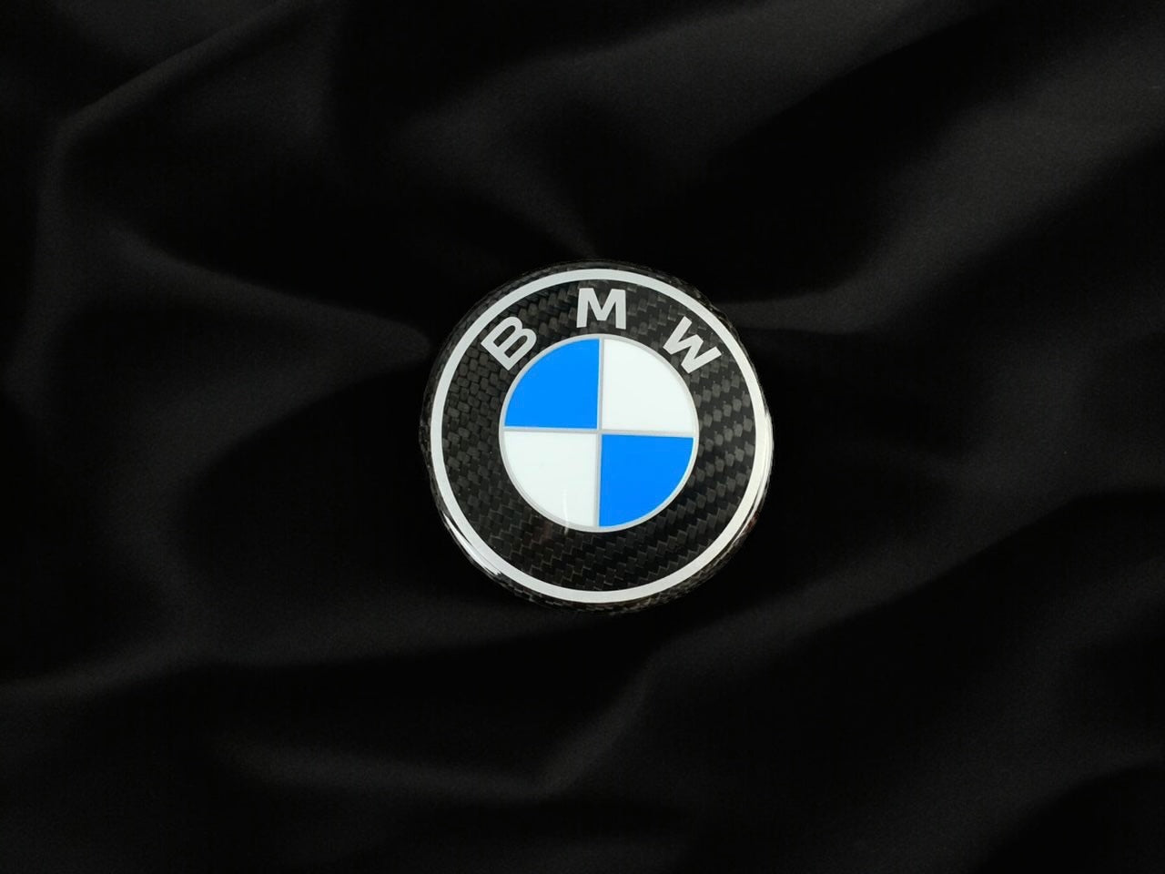 BMW Carbon Fibre Badge (Multiple Sizes & Styles)