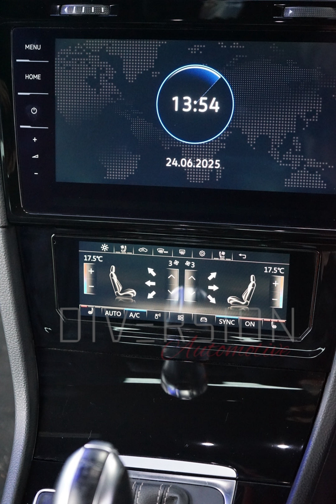 VW Volkswagen Golf MK7 / MK7.5 (2013 - 2020) - 6.9''Touch Screen LCD A/C Climate Control Panel