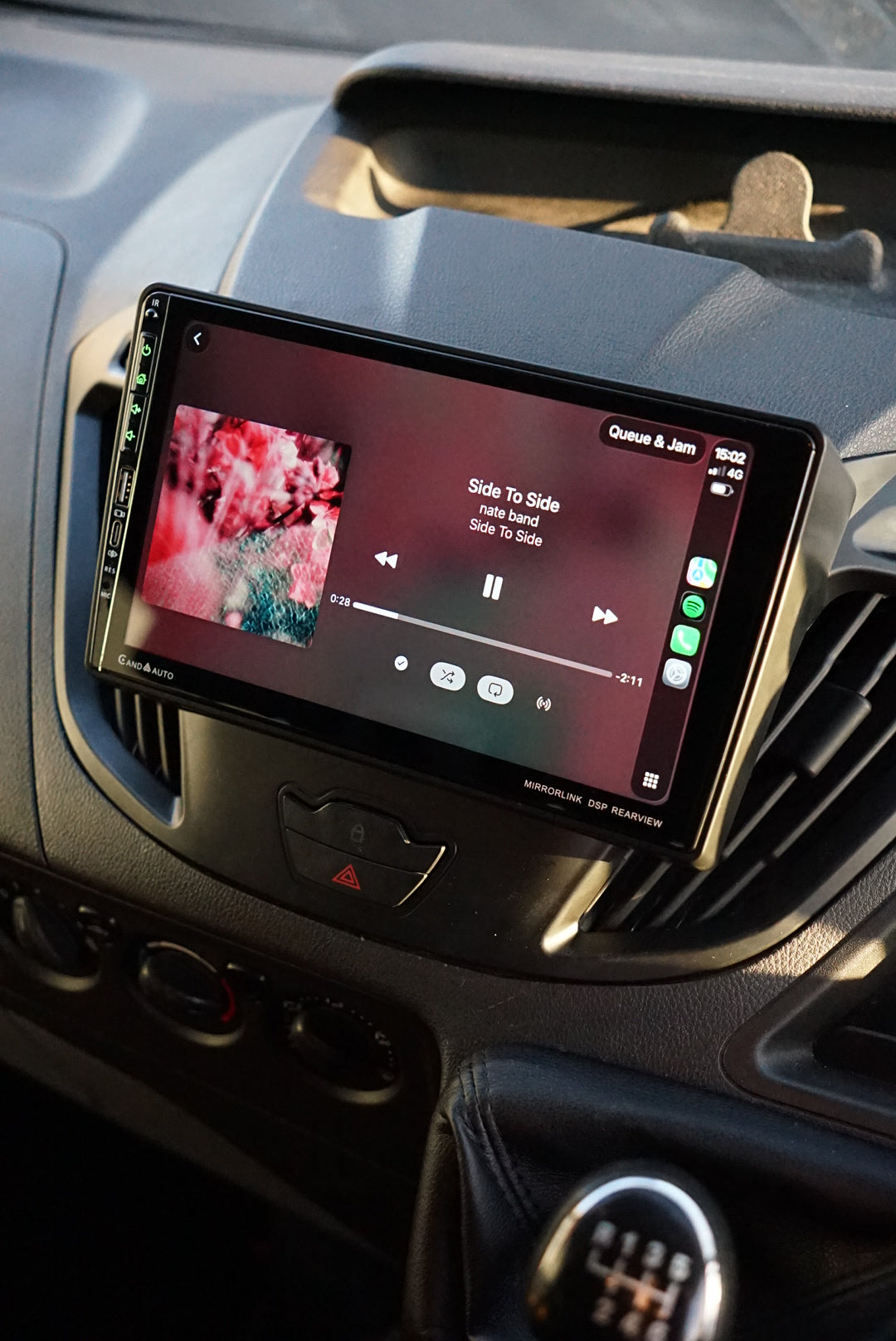 Ford Transit Custom (2012-2021) 9" Android 13 Car Carplay / Android Auto Display - 1 YEAR WARRANTY