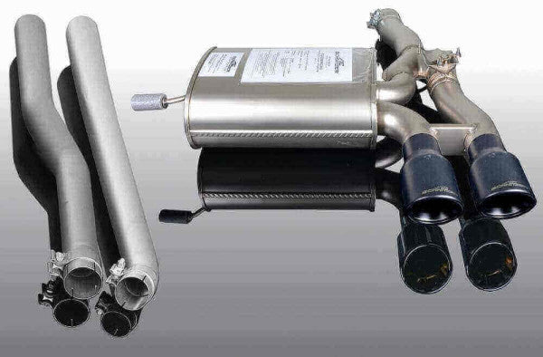 AC Schnitzer silencer for MINI F57 John Cooper Works with exhaust flap ...
