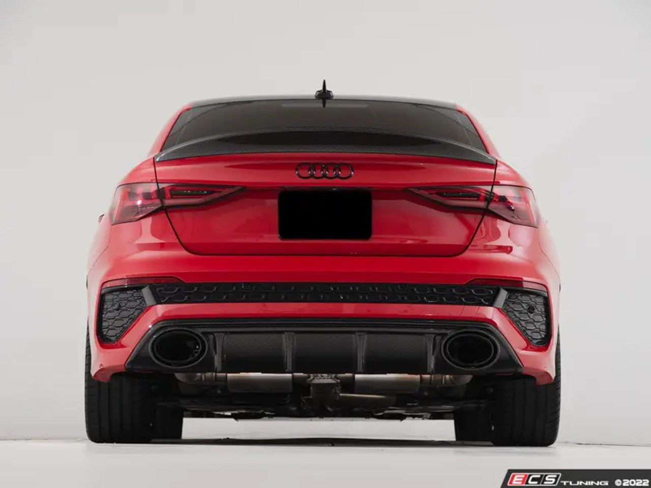 ECS Tuning Boot Spoiler Carbon Fibre - 8Y A3/S3/RS3