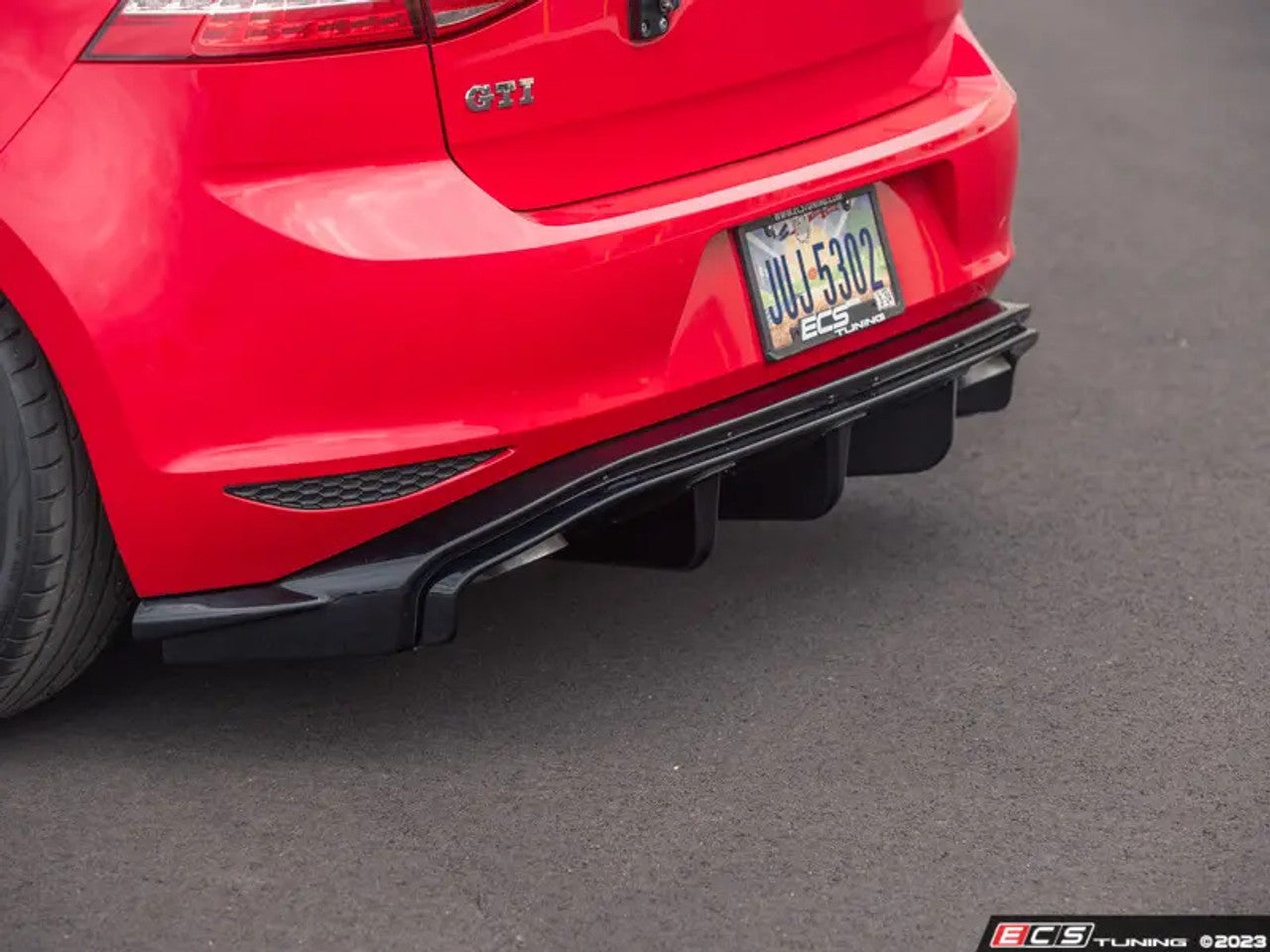 ECS Tuning MK7 GTI Functional Aerodynamic Rear Diffuser Kit