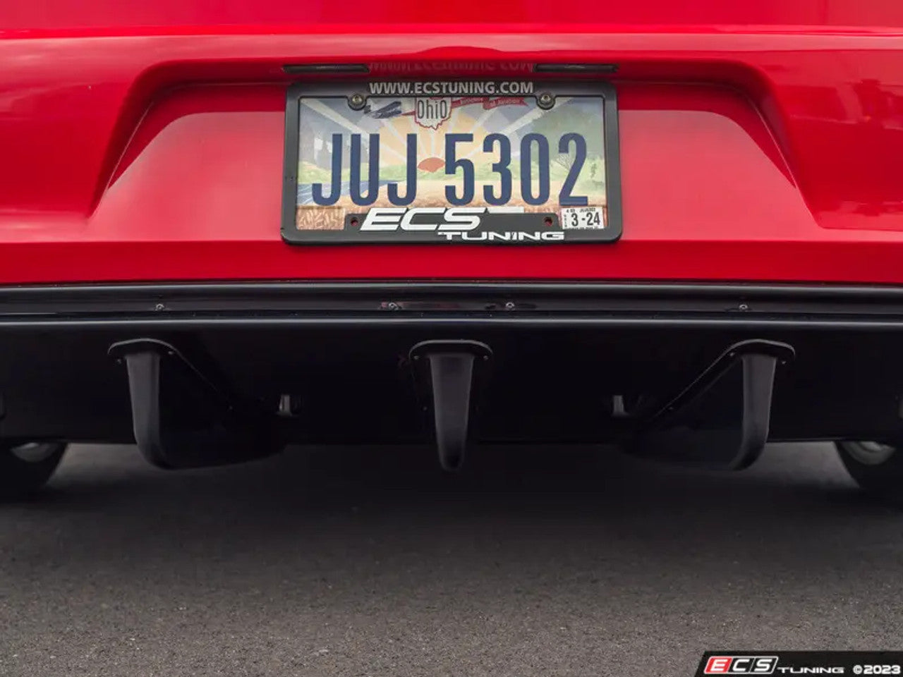 ECS Tuning MK7 GTI Functional Aerodynamic Rear Diffuser Kit