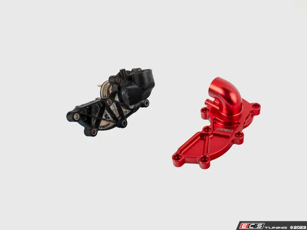 ECS Tuning 3.0TFSI V6 Supercharged Billet Aluminum Thermostat - 80C Thermostat