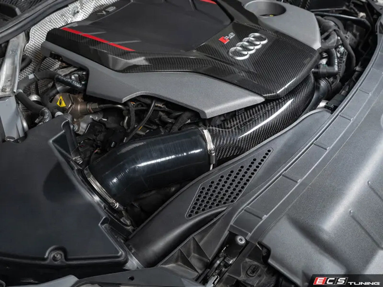 ECS Tuning Carbon Fibre Turbo Inlet - Stock Intake - B9 RS5/RS4