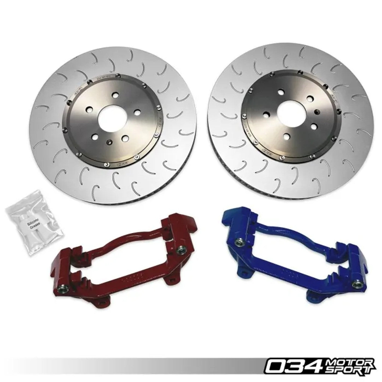 034Motorsport 2-Piece Floating Front Brake Discs 375mm Upgrade - Mk8 Golf R/8Y S3