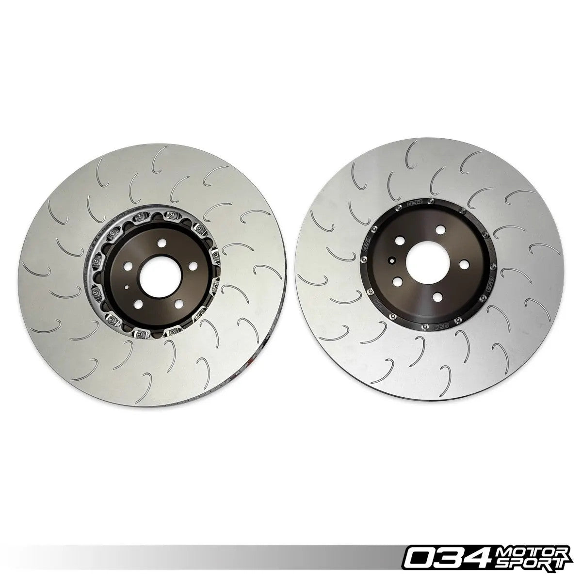034 Motorsport 2-Piece Floating Front Brake Rotor Upgrade - Audi RS6 & RS7 C8