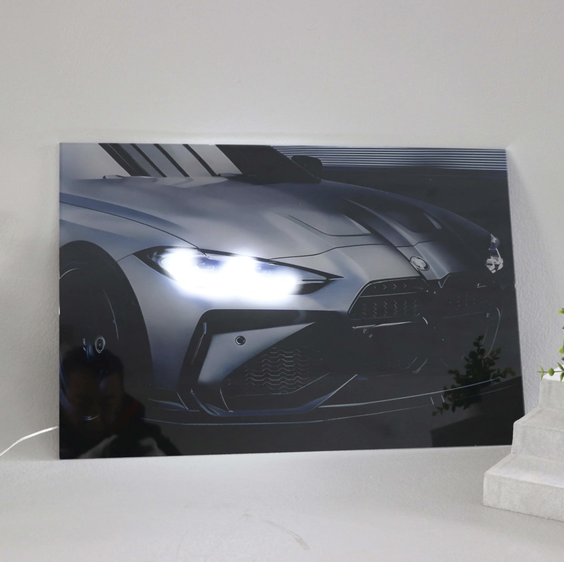 BMW M4 G82 LED Acrylic Wall Art / 60x40cm - DIVERSION
