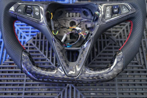 Vauxhall / Opel Corsa E Custom Carbon Fibre Steering Wheel (2014 - 2019)