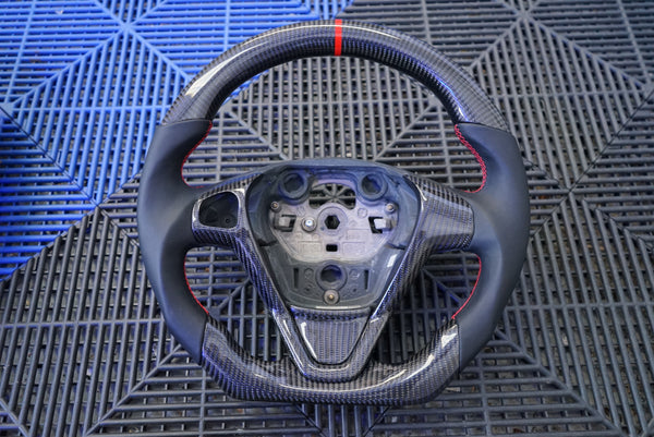 Ford Fiesta MK7 / MK7.5 Carbon Fibre Steering Wheel - SWFIESTA3