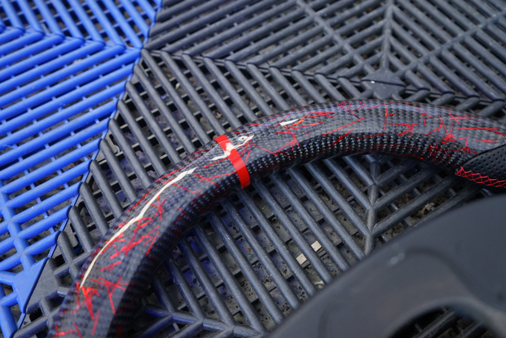 Ford Fiesta MK7 / MK7.5 Carbon Fibre Steering Wheel - SWFIESTA10