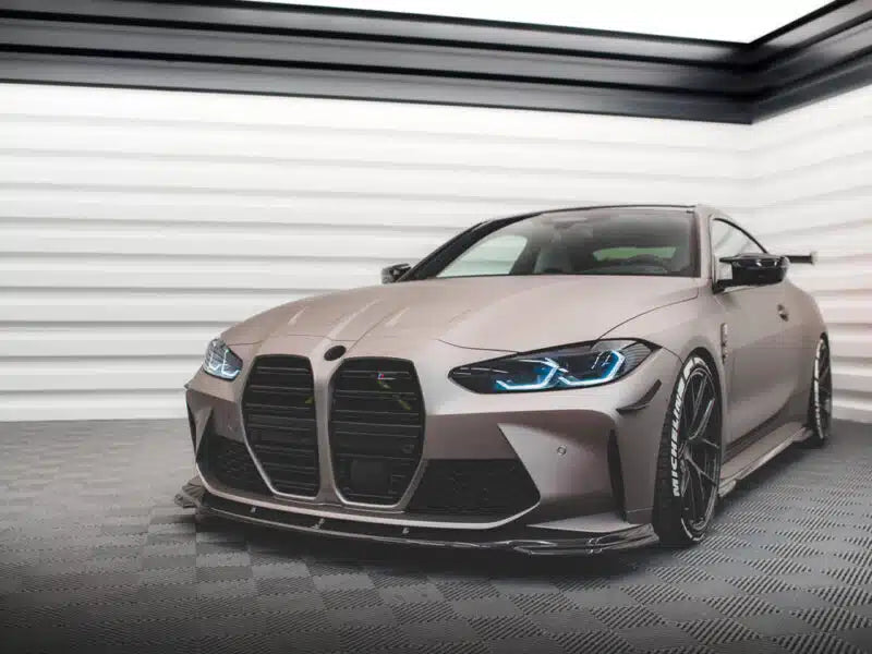 Maxton Design Carbon Fibre Front Splitter V.2 BMW M4 (G82)