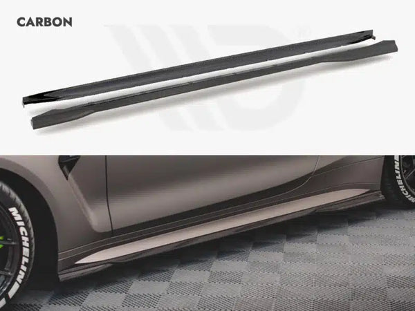 Maxton Design Carbon Fibre Side Skirts BMW M4 (G82)