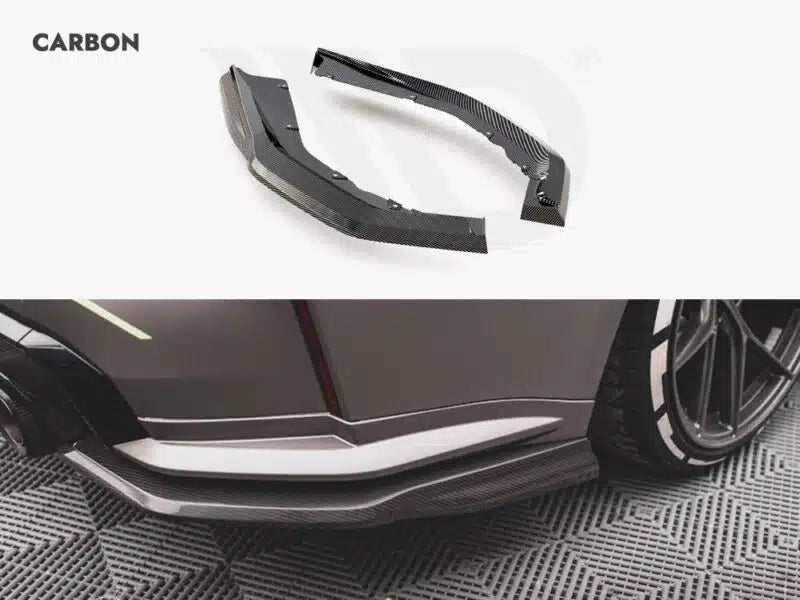 Maxton Design Carbon Fibre Rear Side Splitters BMW M4 (G82)