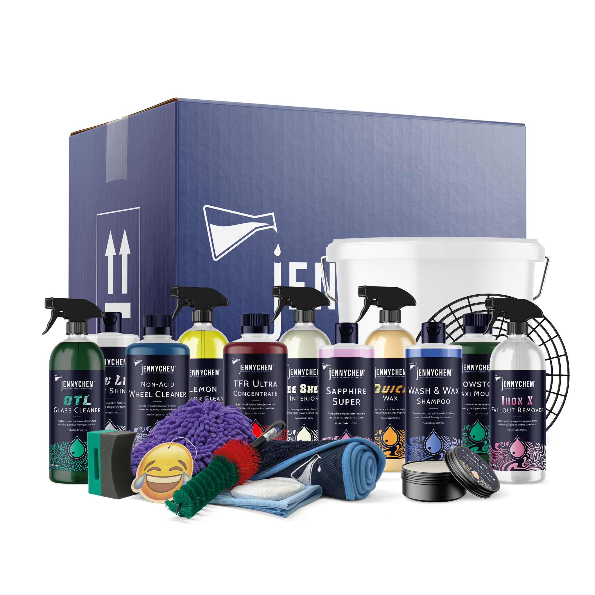 21 Piece Professional Car Care Kit