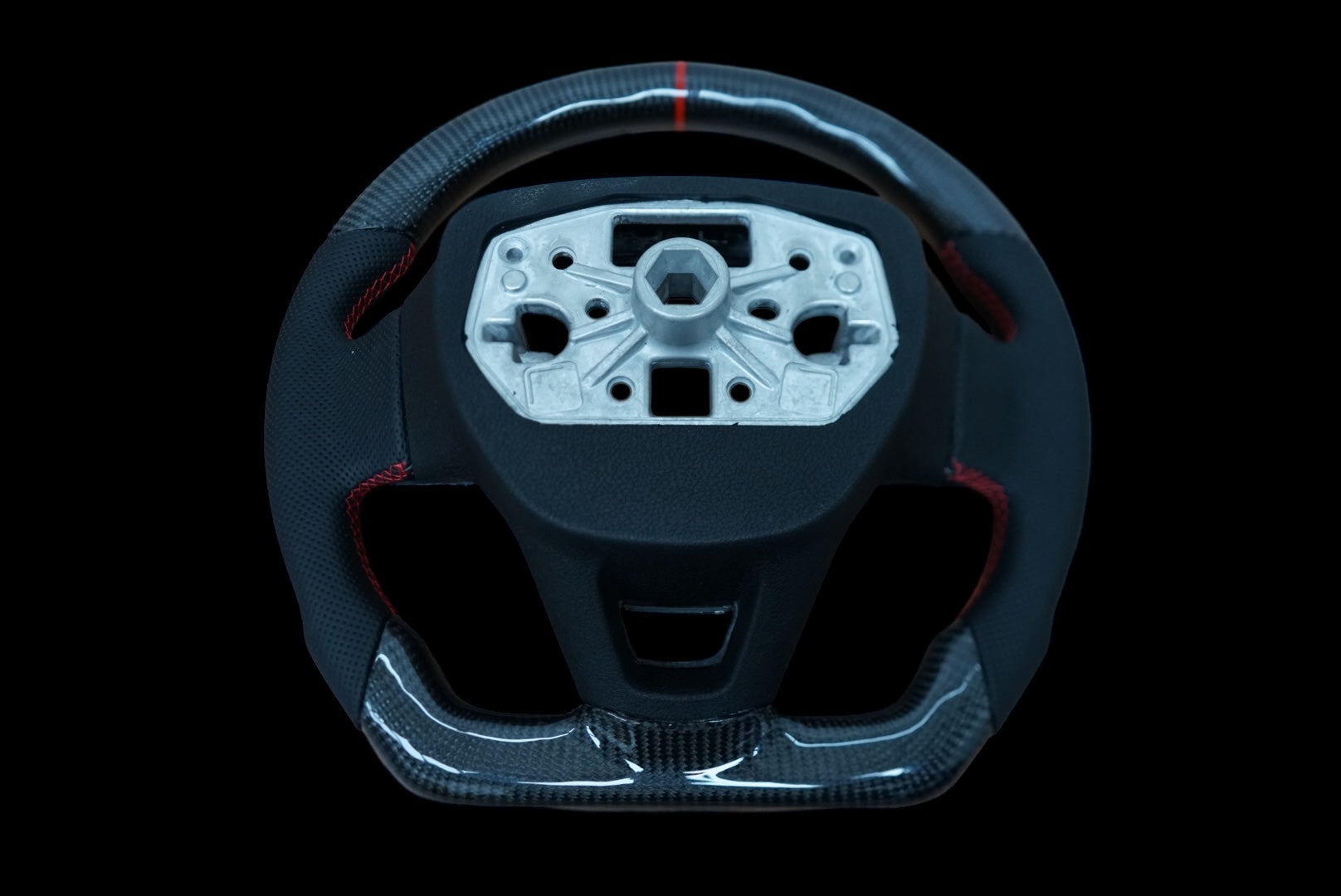 Ford Transit Custom 2018+ Carbon Fibre Steering Wheel - SWTRANCUS7