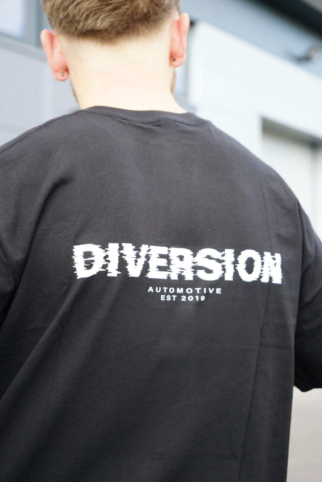‘DIVERSION' Glitch Branded T-Shirt (UNISEX)