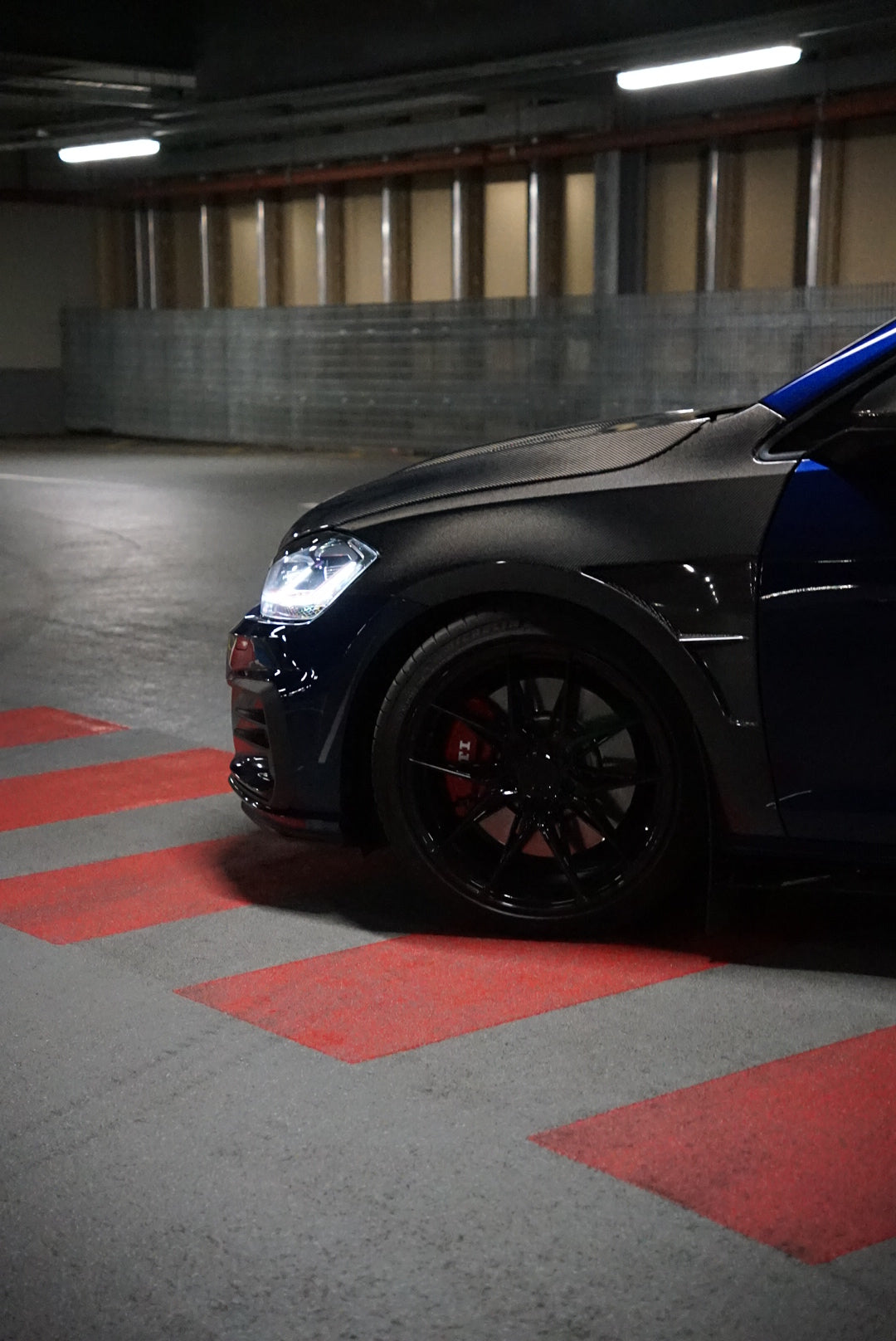 Volkswagen Golf MK7.5 Base / GTI / R Carbon Fibre Front Wings / Fenders Pair (2018-2021 Models)