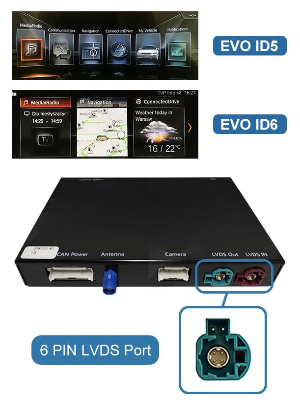 BMW Apple Carplay MMI Upgrade Kit (Various Models) NBT / CIC / EVO