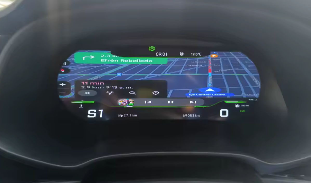 SEAT Leon MK3 (2013-2019) 9" Digital Instrument Cluster – LCD Upgrade